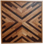 Mosaic - dekoracja z drewna