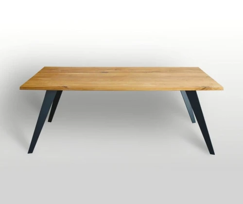 Oak dining table Tyrone, straight edge