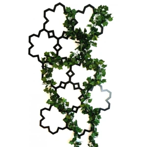 Minimalistyczny trejaż modułowy na ścianę Daisy