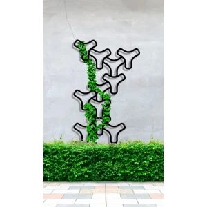 Minimalistyczny trejaż modułowy na ścianę Trois