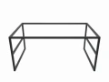 Metal frame - coffee table with a shelf Dover