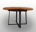 Oak extendable dining table Montana