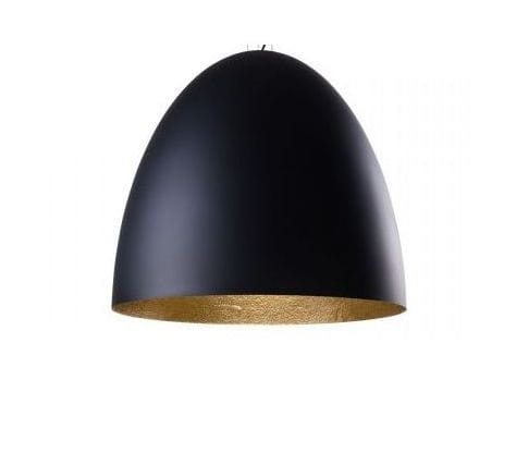 Nowoczesna Lampa Egg XL Black-Gold 9026