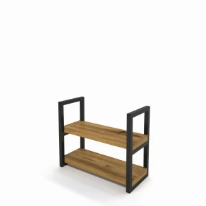 Loft style oak shelf - Woody Small