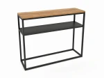 Konsola z metalową półką Westland