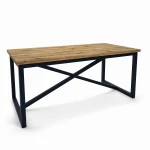  Oak custom-made dining table Warren