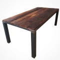 Available in stock - Table made of old oak wood - Blackwood