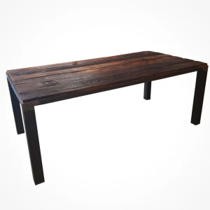 Available in stock - Table made of old oak wood - Blackwood