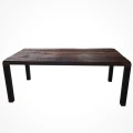 Available in stock - Table made of old oak wood - Blackwood