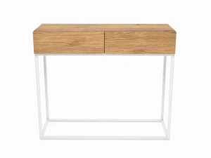 Industrial console table with two drawers - Chester