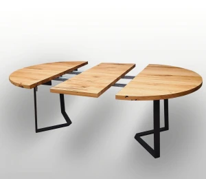 Oak extendable dining table  Montana