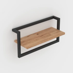 Dębowa półka ścienna Frisa
