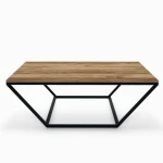 Industrial custom-made coffee table Linden