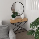 Industrialna konsola z szufladą Mare