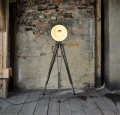 Lampa na trójnogu w stylu loft - Loffton (szara)