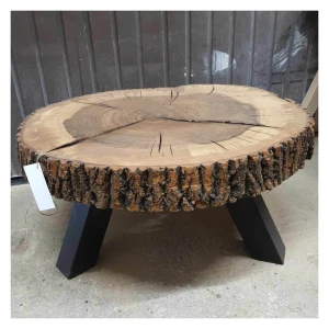 Available in stock - Coffee table - wood slice Pasco (1)