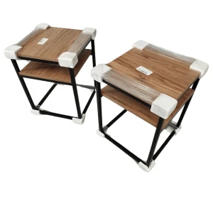 Available in stock - Industrial bedside table with shelf Colton  (1) (1)