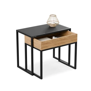 Zestaw stolików kawowych z szafką na wymiar - Andora