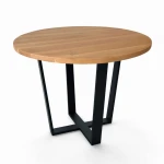 Okrągły dębowy stół jadalniany Midland