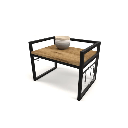 Nadstawka na mikrofalówkę  Grana, blat dąb pradawny