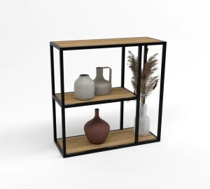 Industrial console table with two shelves - Trade (1)