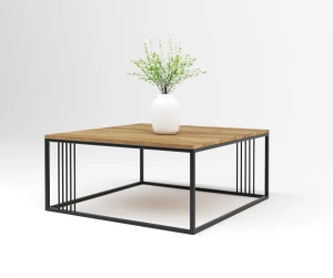 Industrial custom-made coffee table - Panel (1)