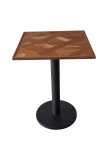  Loft style coffee table with an oak top - Treevio (1) (1) (1) (1)