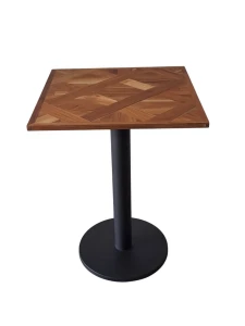  Loft style coffee table with an oak top - Treevio (1) (1) (1) (1)