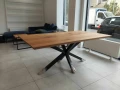 Dębowy stół Antrim 180x100 cm, podstawa typu pająk