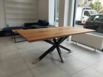 Custom-made oak dining table Antrim (1) (1)