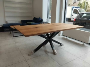Custom-made oak dining table Antrim (1) (1)