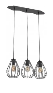 Industrialny żyrandol Brylant black III 2259