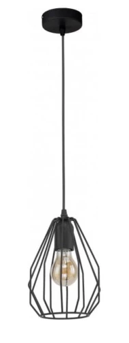 Industrialna lampa sufitowa Brylant Black 3108