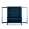 Granatowa szklana witryna - Gina Modern