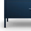 Carla Modern - komoda granatowa minimalistyczna na nóżkach