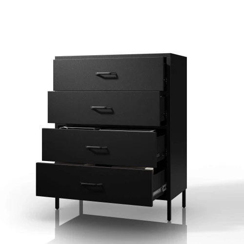 Czarna metalowa komoda Carla Modern; Minimalistyczny design i elegancka forma.jpg