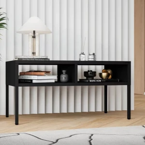 Metalowy stolik kawowy w stylu loft - Matteo