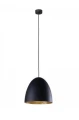 Lampa Egg M Black-Gold 9022