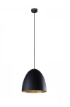 Nowoczesna Lampa Egg M Black-Gold 9022