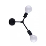 Nowoczesny kinkiet Twig Black 9141