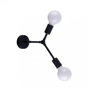 Nowoczesny kinkiet Twig Black 9141