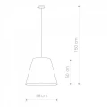 Nowoczesna lampa sufitowa Moss 9737