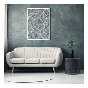 Big Leaves - dekoracja ścienna z metalu