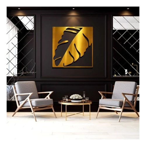 Dekoracja z metalu - Banana Tree