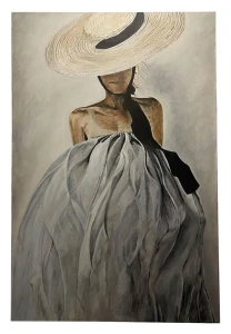 Obraz Dziewczyna w kapeluszu